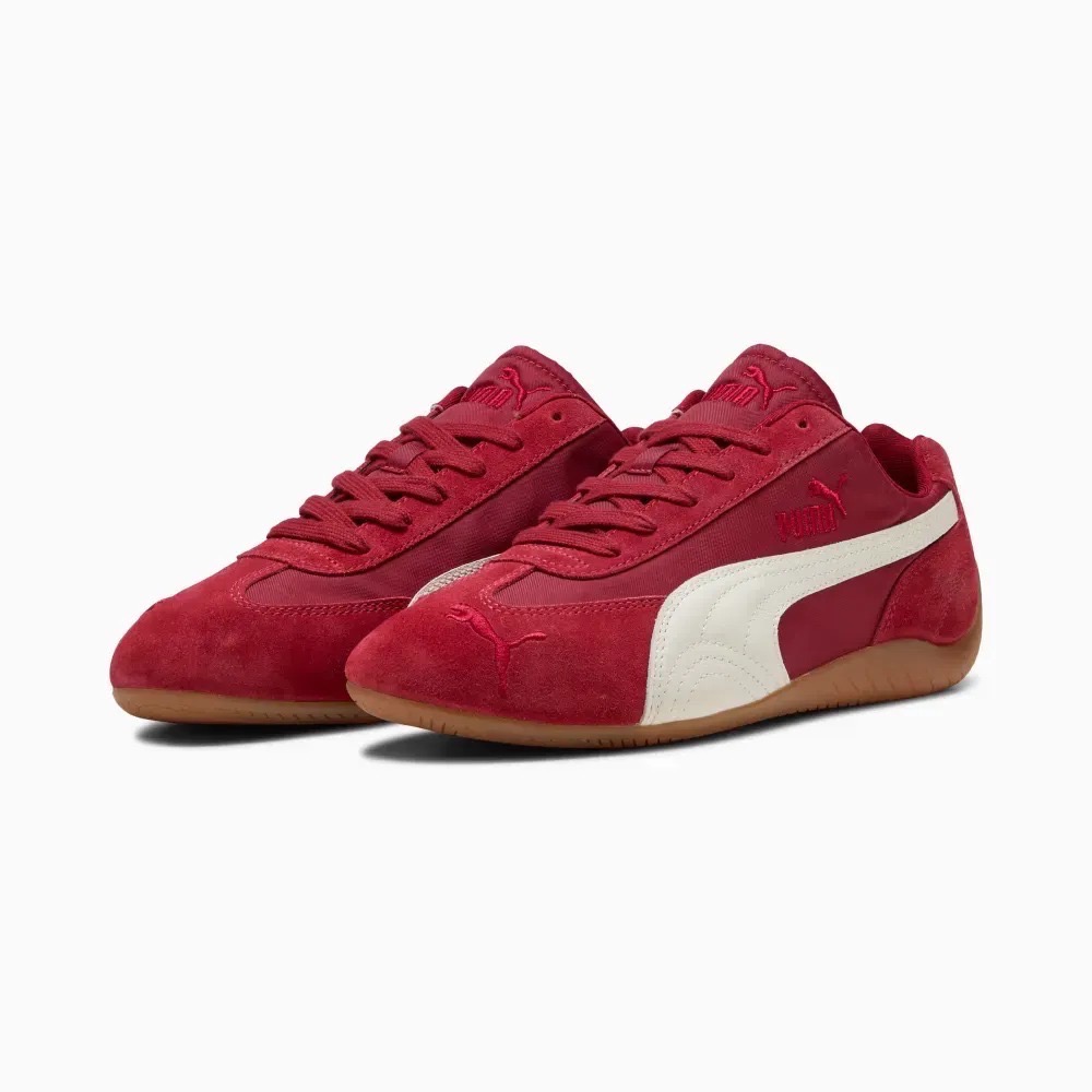 Puma Speedcat Nylon Dark Crimson White — 35.5 / 37.5 / 39.5 / 40 / 40.5 / 41 / 42 / 42.5 / 43, Novo