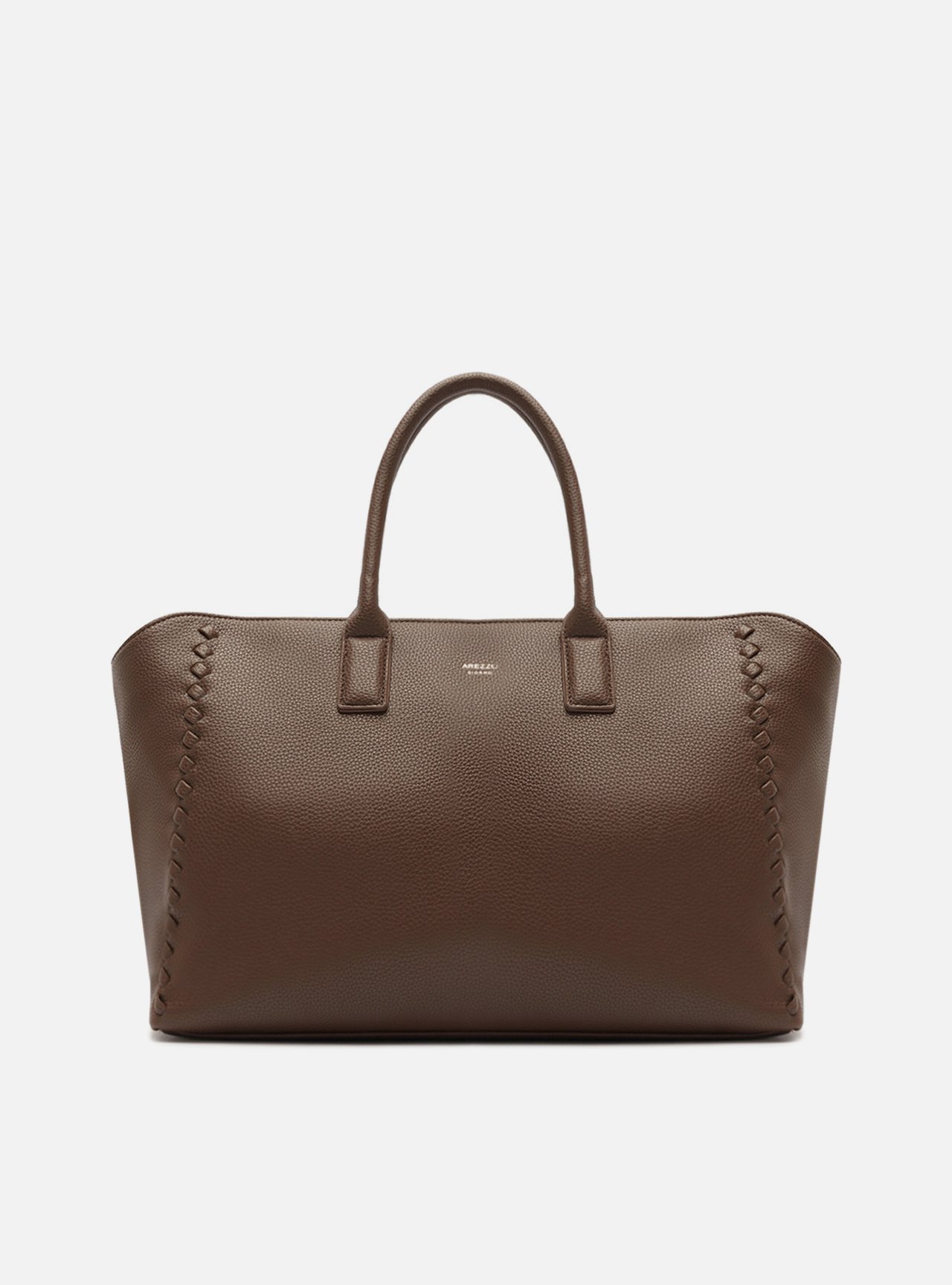 Bolsa Shopping Marrom Grande Tressê