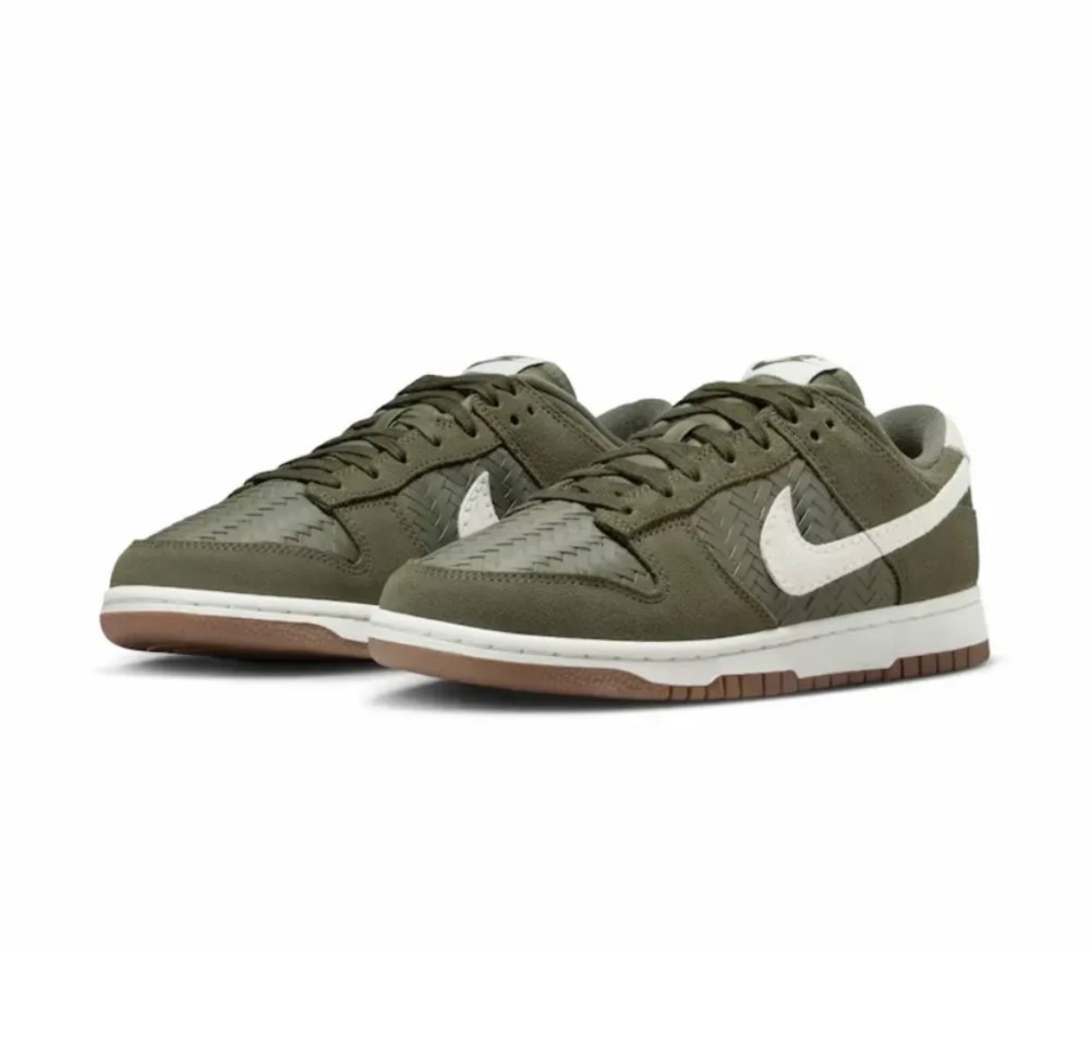 Nike Dunk Low SE Medium Olive — 39.5, Novo