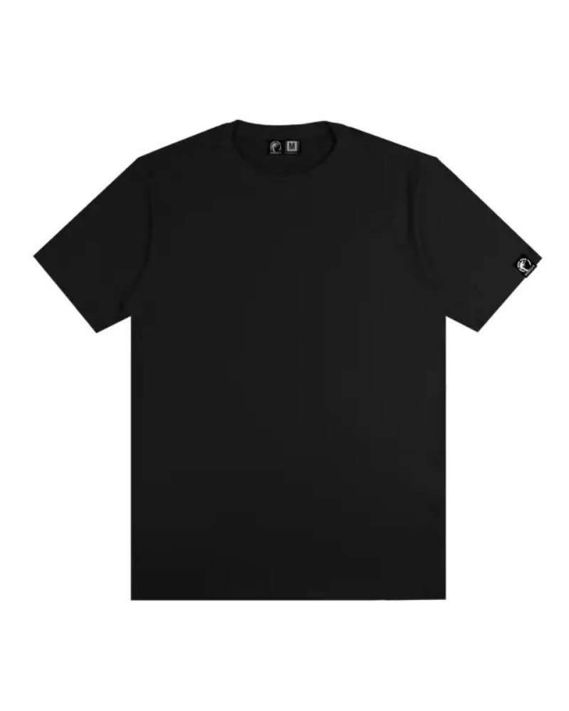 Camiseta Respect Clássica Lisa Black — P / G / XG, Novo