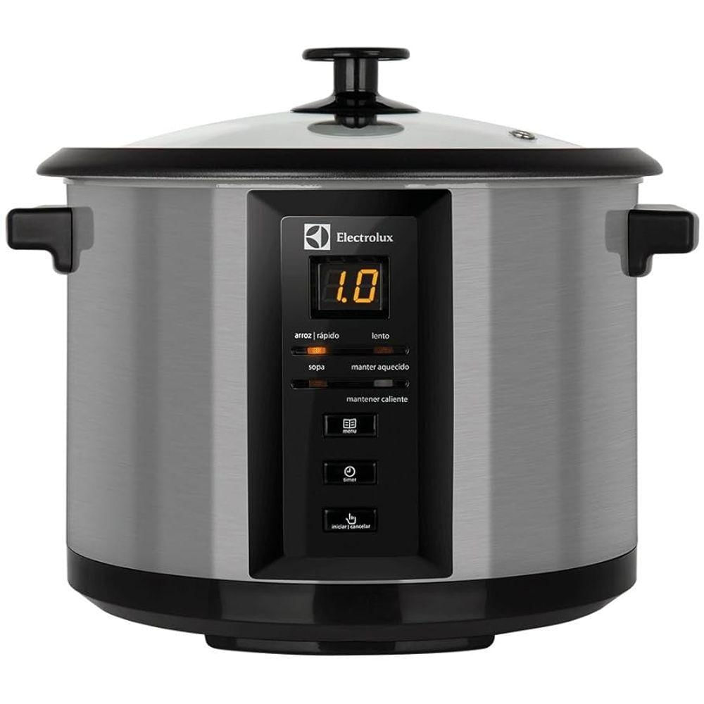 Panela Elétrica Multiuso Electrolux ECC20 1,8L Rita Lobo Preta 110V