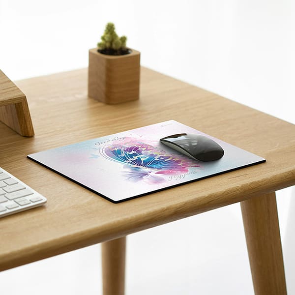 Foto 3 de Mouse pad em pvc, Flutter, 18cm x 22cm, App-Tech - PT 1 UN
