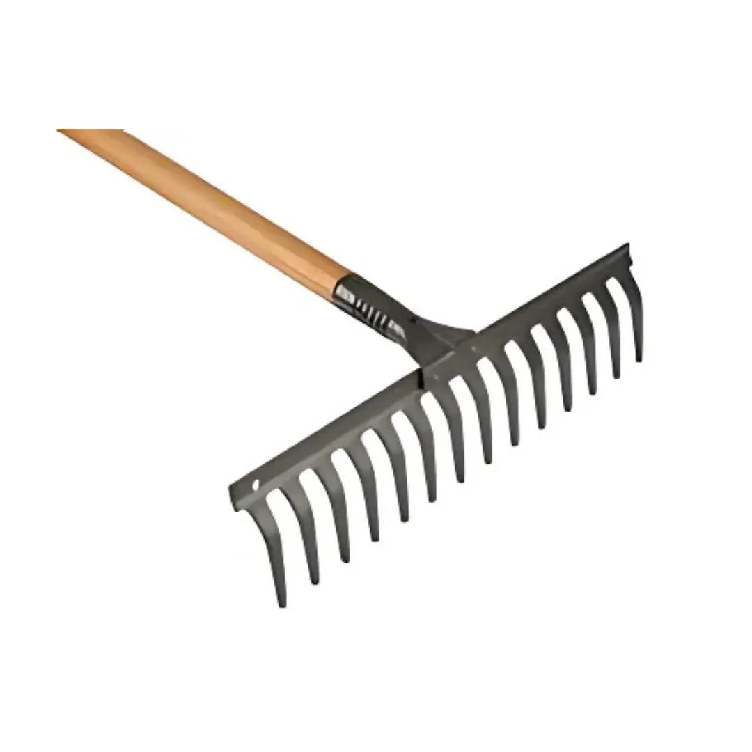 ANCINHO CURVO LEVE 14 DENTES C/CABO DE MADEIRA 145CM TRAMONTINA