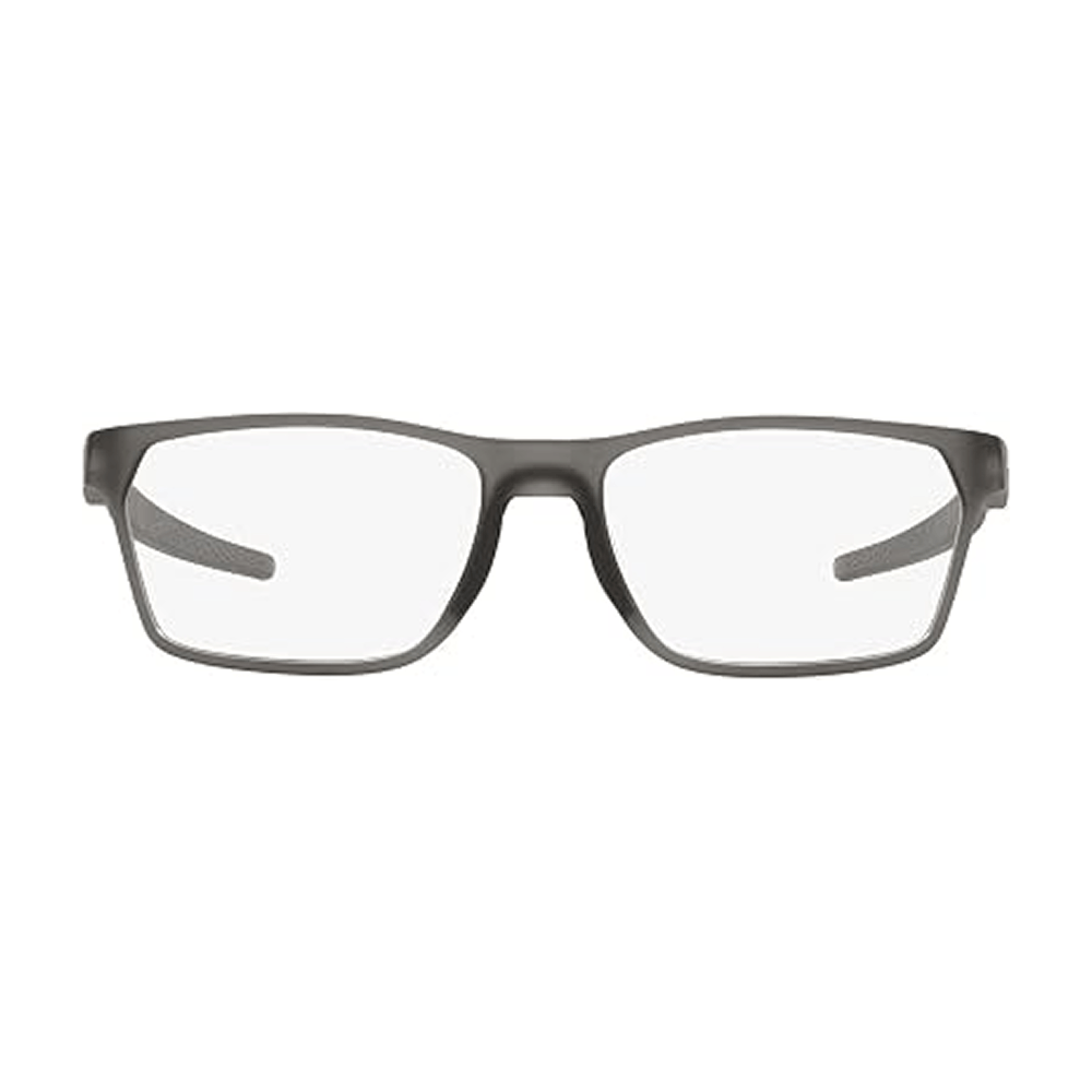 Armação para Óculos de Grau Masculina Oakley OX8032 Cinza Fumaça Acetinado