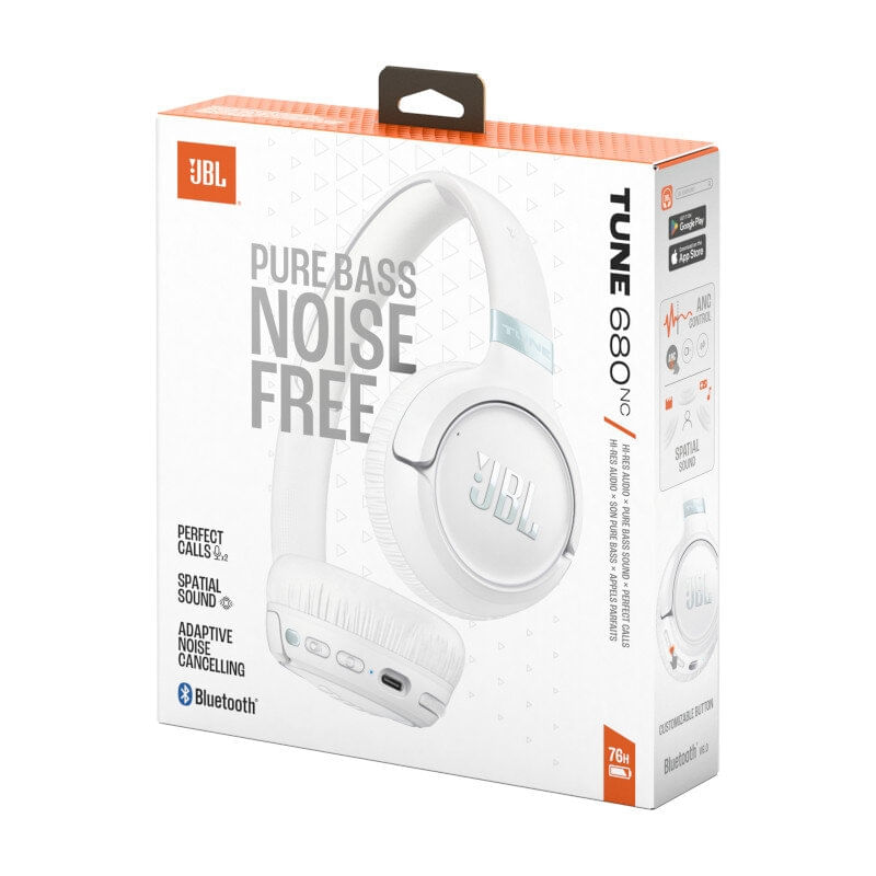 Foto 5 de Fone de Ouvido Bluetooth JBL Tune 680NC Branco