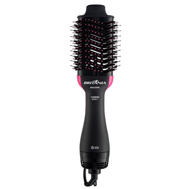 Escova Secadora Britânia 4 em 1 1300W Bivolt - BEC02PR