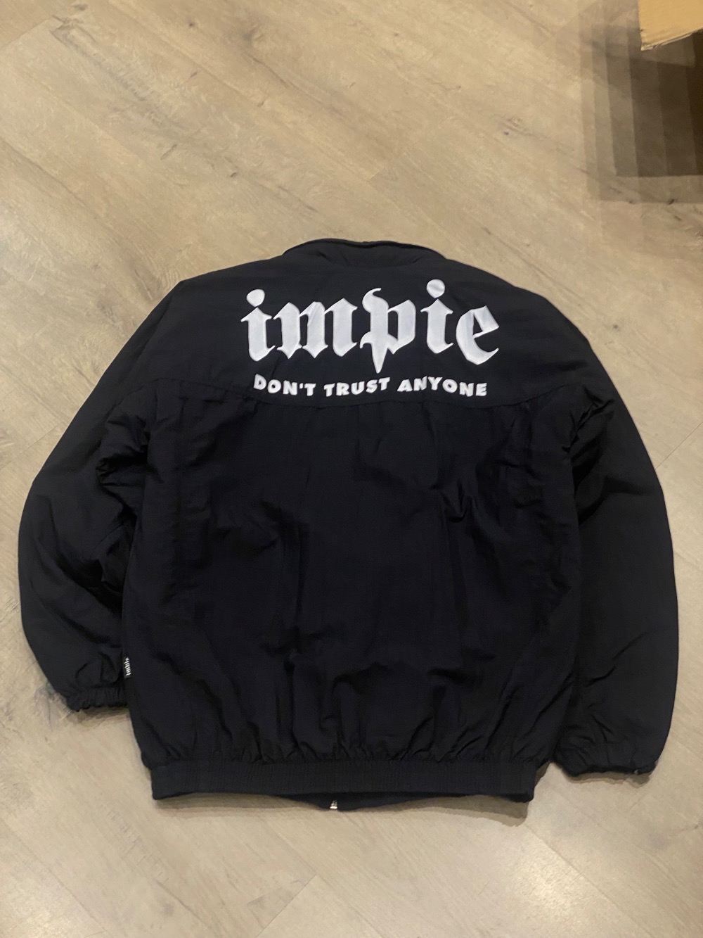 Jaqueta Impie Bomber Preta — G / XG, Novo