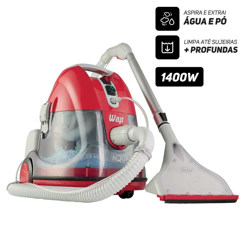 Foto 2 de Extratora de Sujeira WAP Aqua Cleaner Vermelho / 220