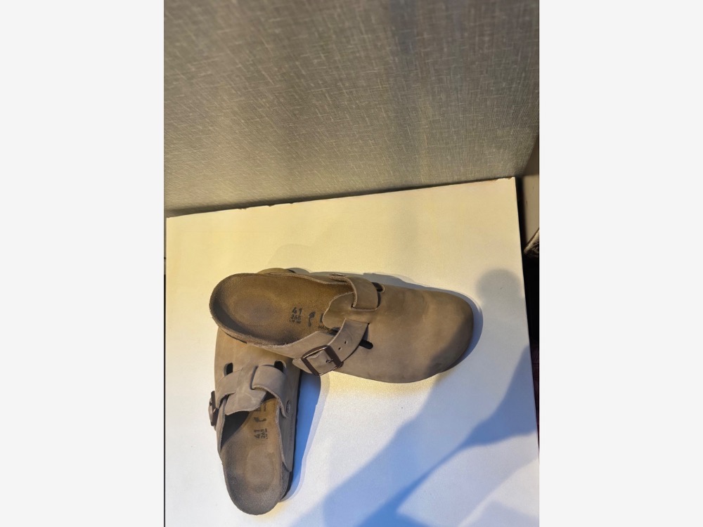 Birkenstock Boston Soft Footbed Oiled Leather Tobacco Brown — 39, Usado