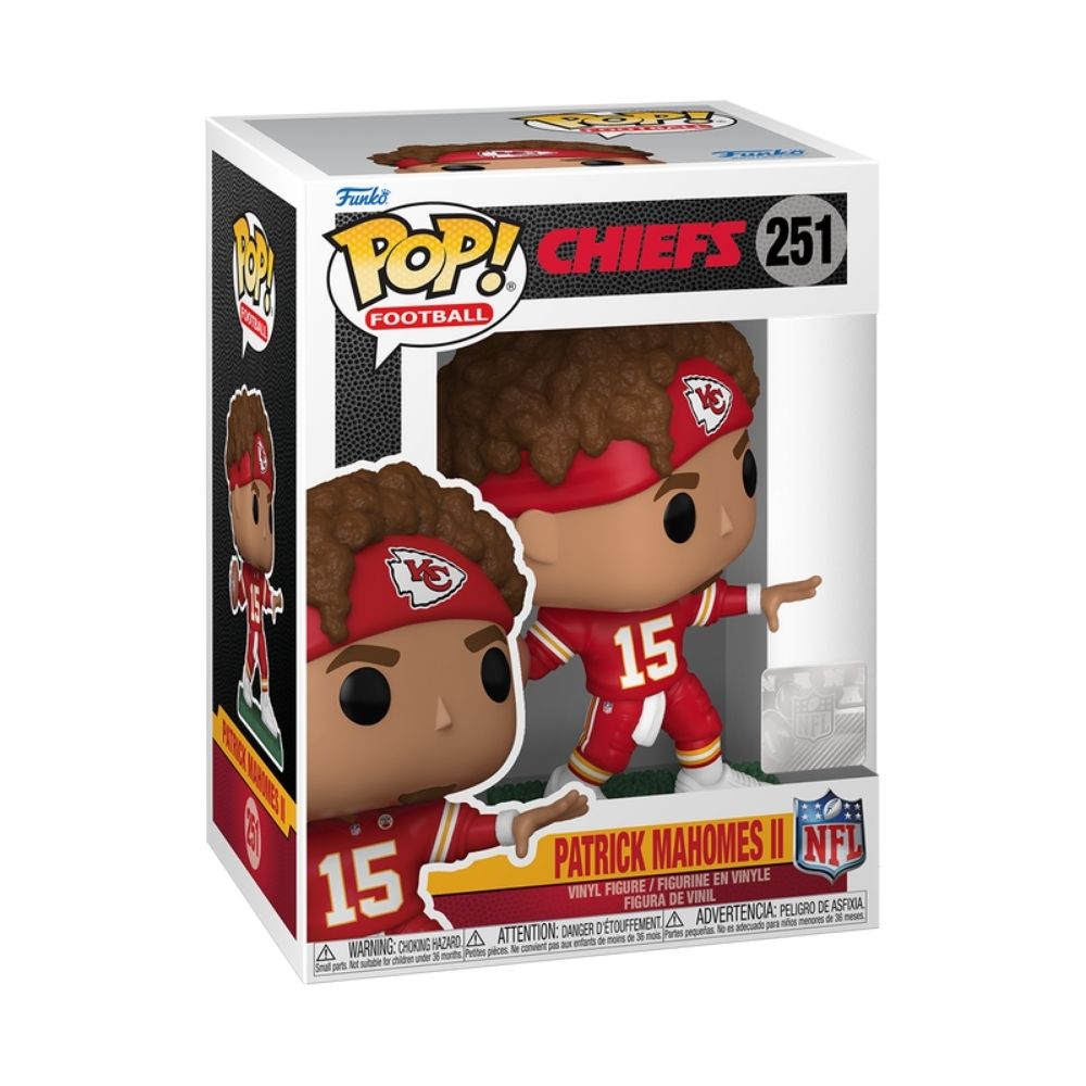 Foto 3 de Boneco Funko Pop! NFL Chiefs - Patrick com Faixa na Cabeça