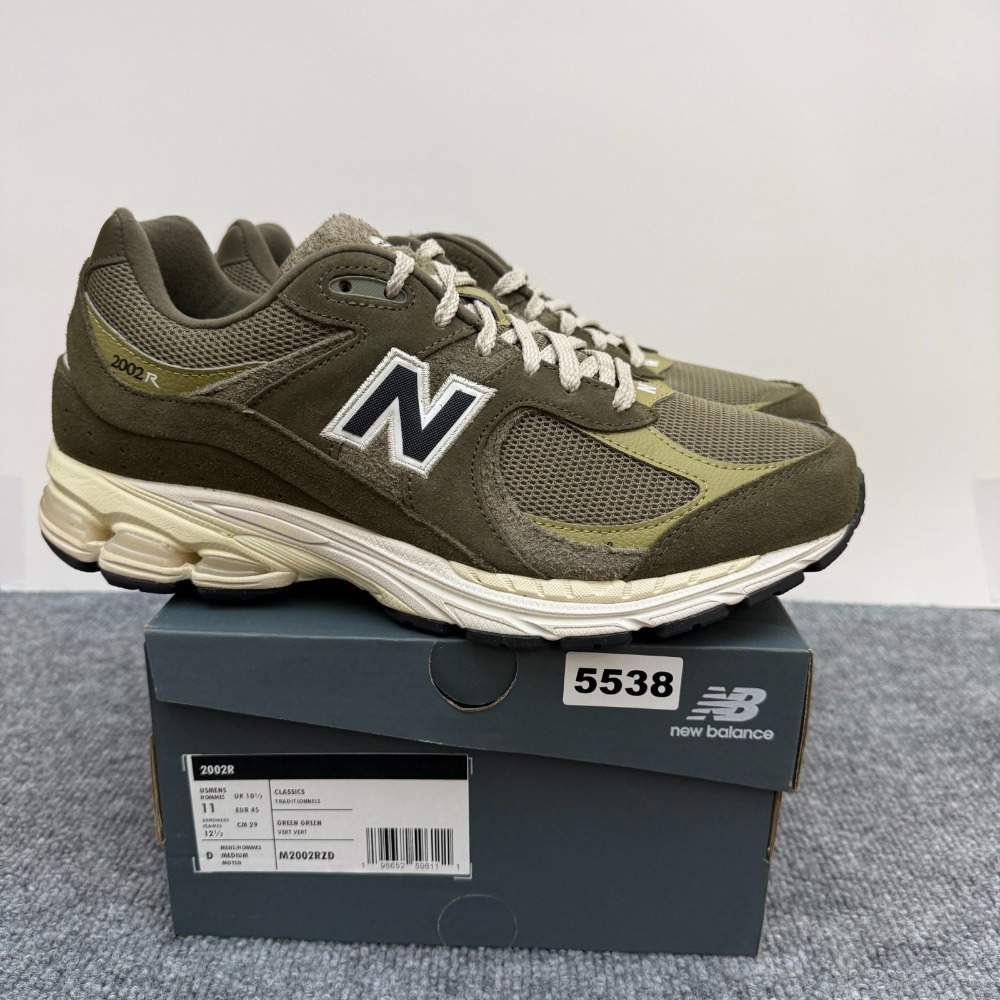 New Balance 2002R Zalando Exclusive Olive — 35 / 35.5 / 38, Novo