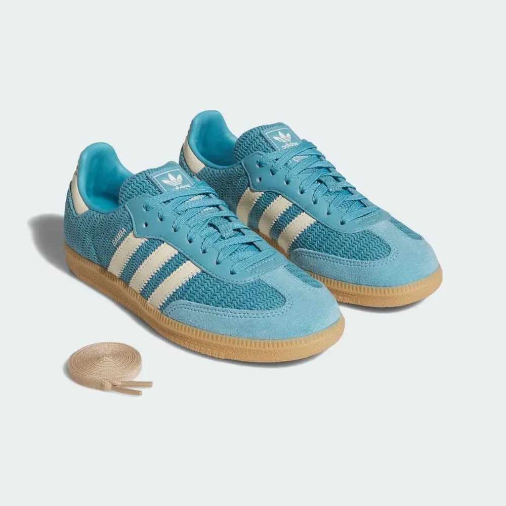 adidas Samba OG Preloved Blue Cream White Gum — 38, Novo