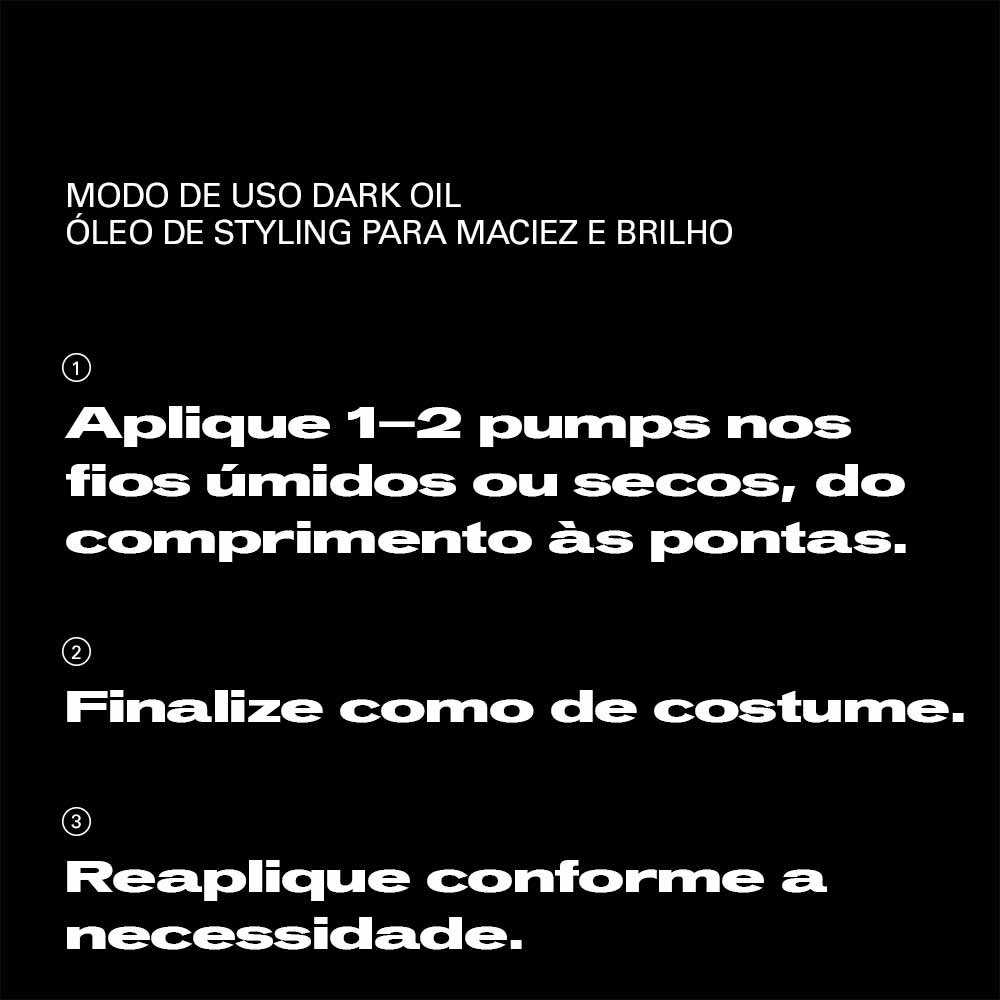 Foto 4 de Óleo Capilar Sebastian Dark Oil — 30ml