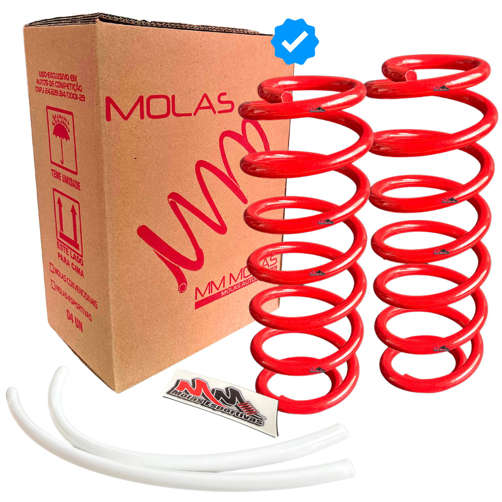 Foto 2 de Kit 4 Molas Esportiva Jetta 2012 Em Diante Mm Molas