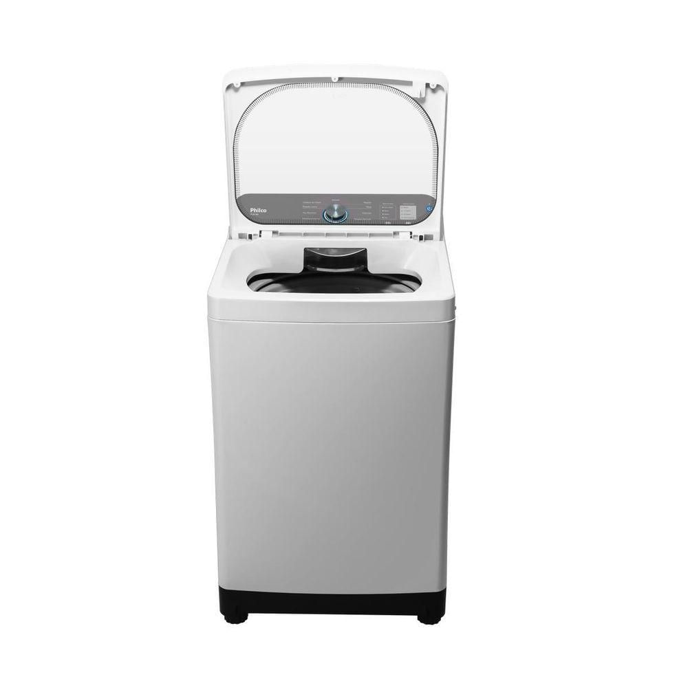 Foto 3 de Máquina de Lavar Roupas Philco PLR14A 14kg Automática Branca com 12 Programas 110V