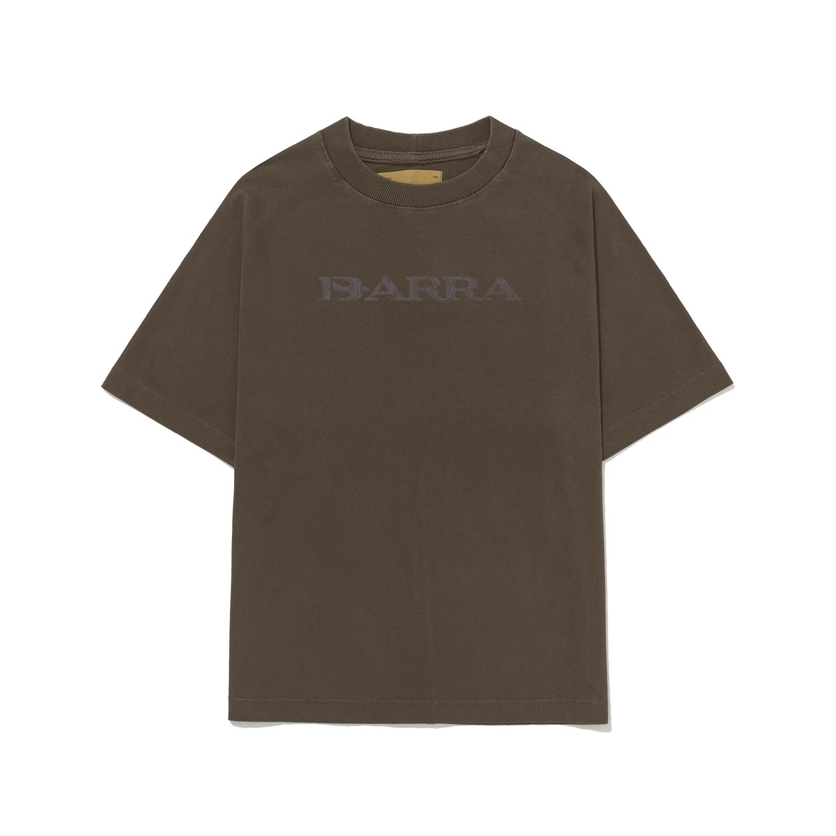 Camiseta Barra Crew Logo Remix Estonada Brown — P / M / G, Novo