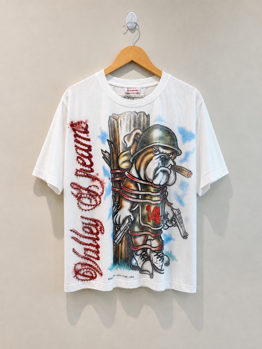 Camiseta Vale Lives Forever Dog Of War Bling White — M, Novo