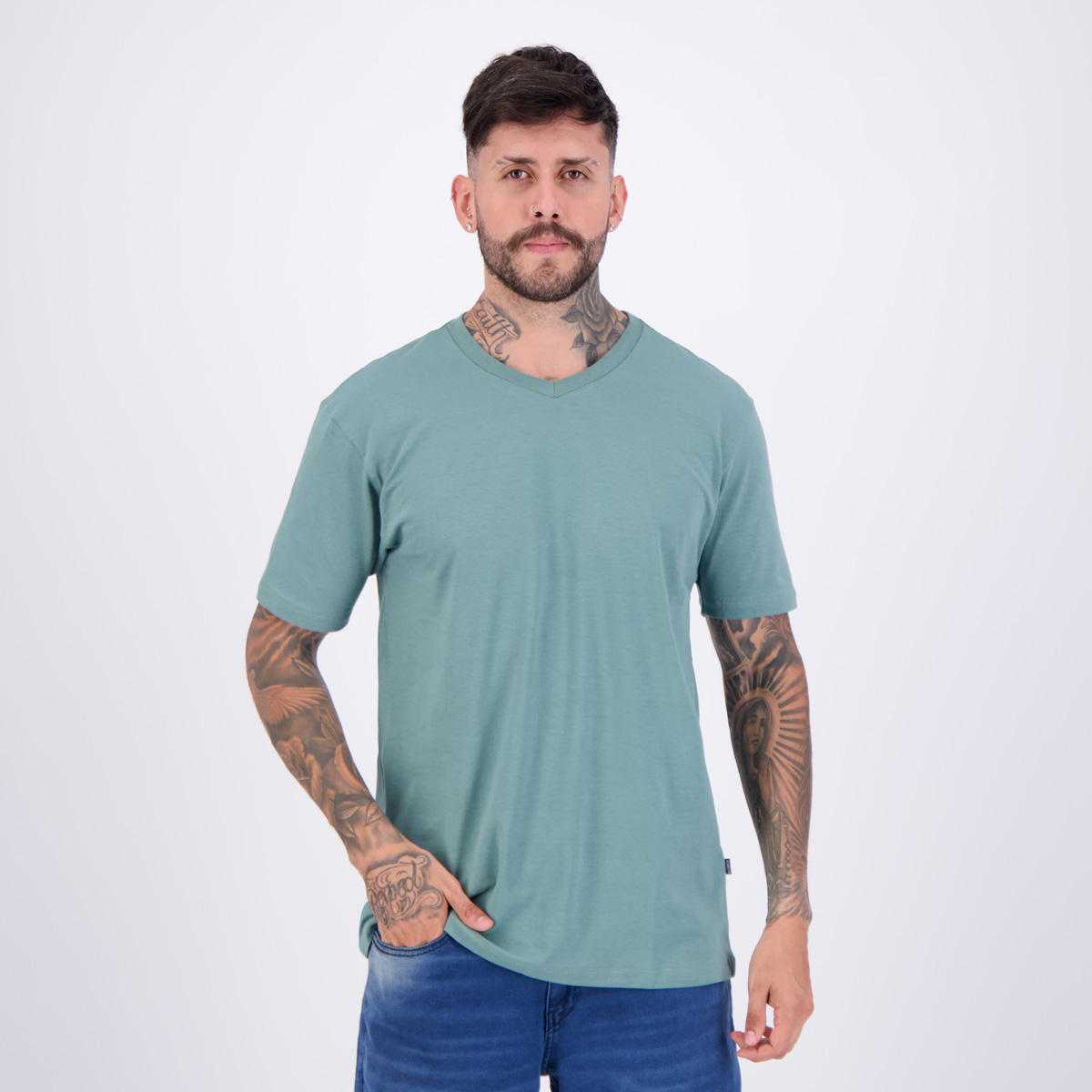 Camiseta Nicoboco Stretch Giudecca Verde