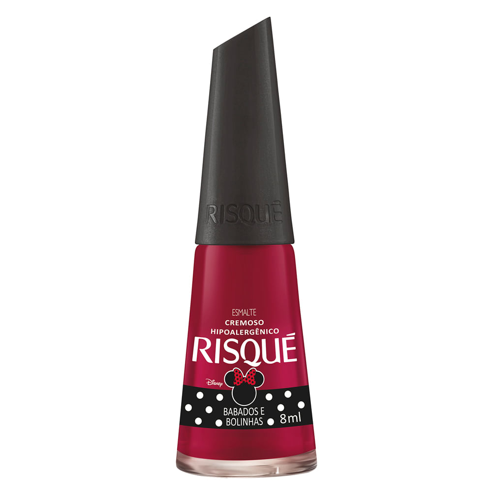 Esmalte Risqué Minnie Mouse — Babados e Bolinhas