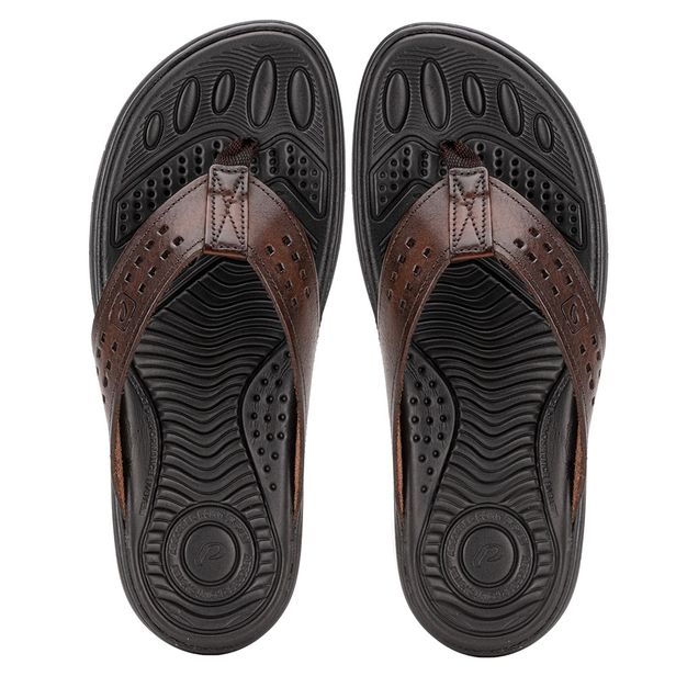 Chinelo Masculino Pegada 134202 CARAMELO 38