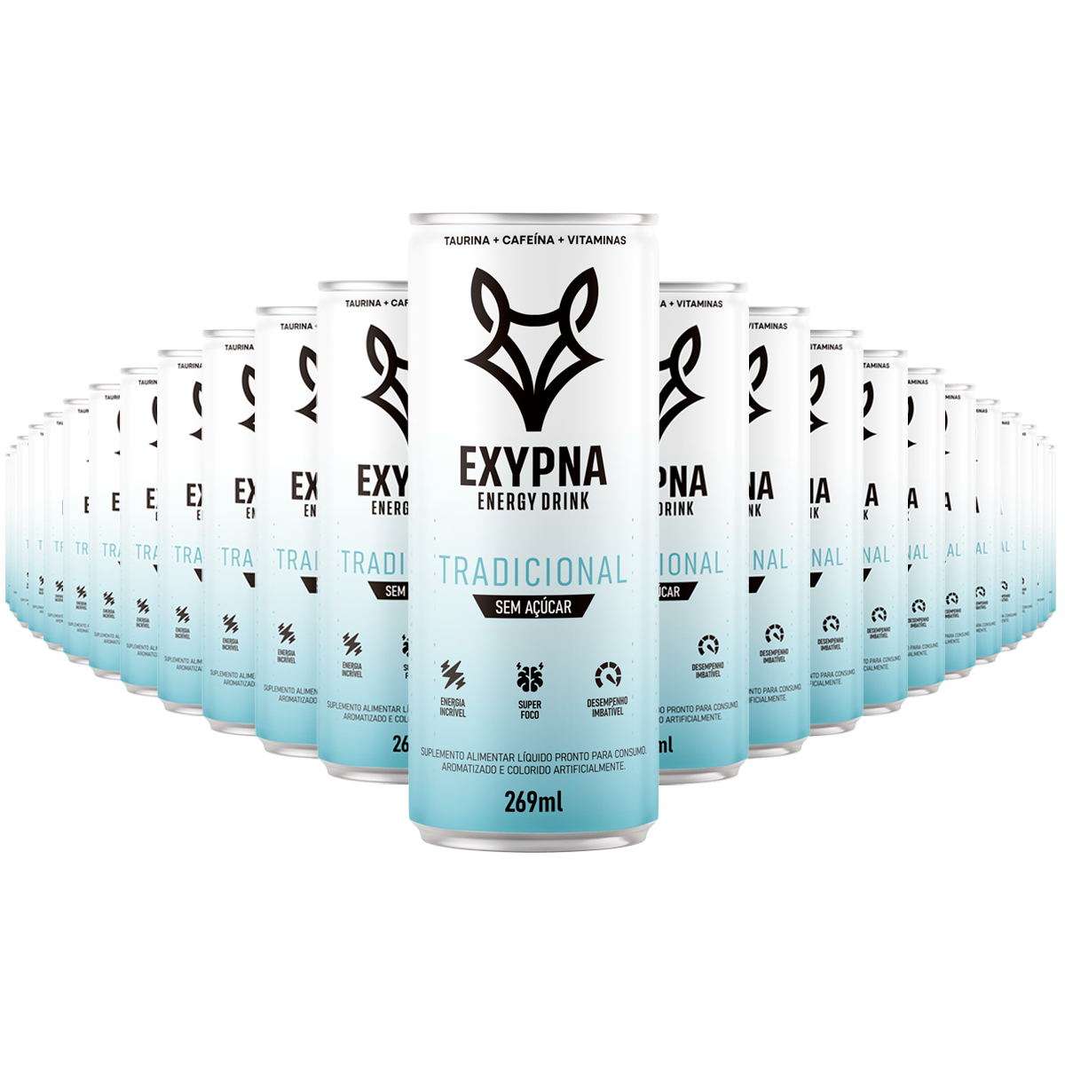 Exypna Energy Drink Tradicional (269ml) - Pack 24 Unidades