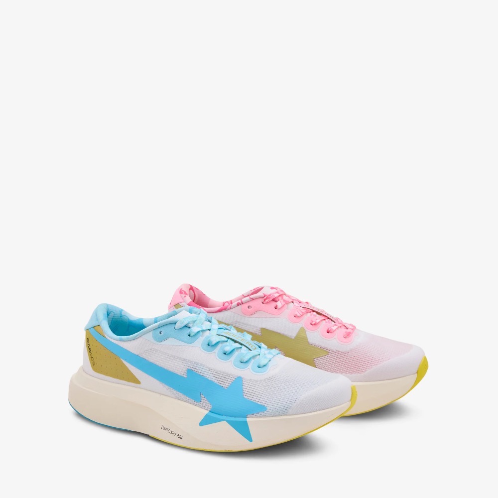 BAPE x adidas Adizero EVO SL Cloud White Gold Metallic Off White — 39.5, Novo