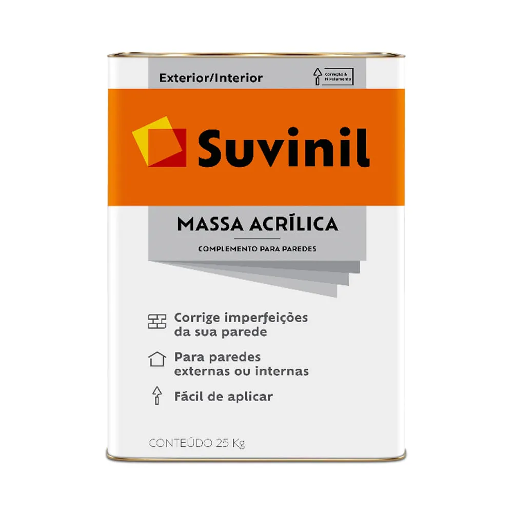 MASSA ACRILICA LATA 25KG SUVINIL