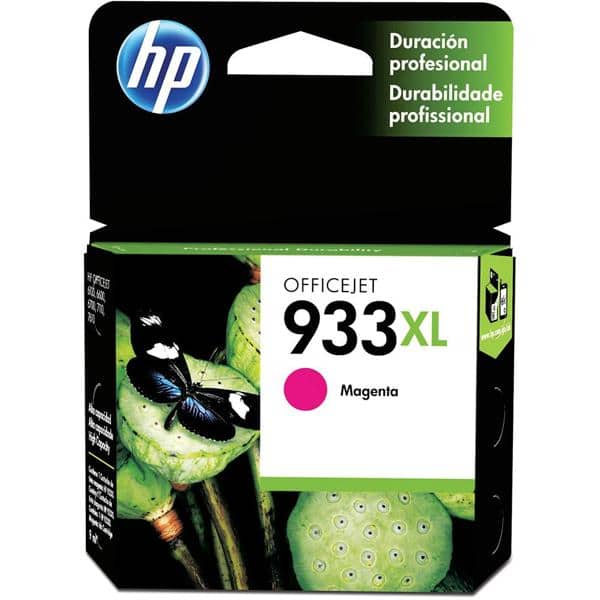 Cartucho de Tinta HP 933XL Magenta Original (CN055AL) para HP Officejet 7110 CX 1 UN