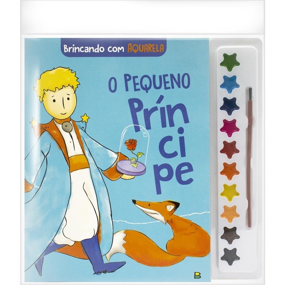 Brincando com Aquarela |Pequeno Príncipe | Capa Dura