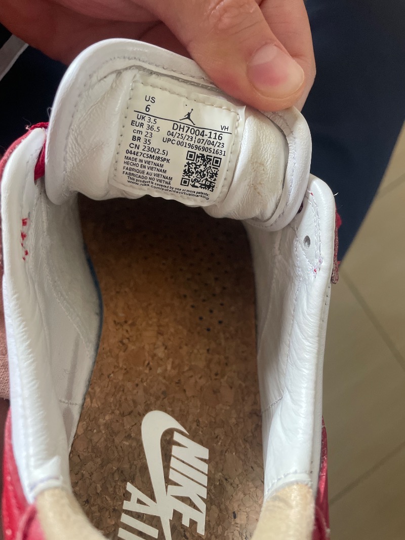 Foto 4 de Air Jordan 1 Elevate Low Fire Red — 35, Usado