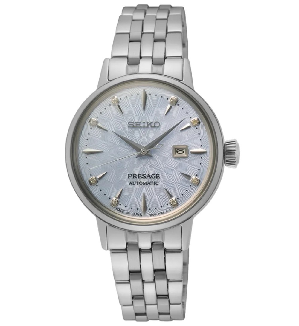 Relógio Seiko Presage Cocktail Time Skydiving 30,3 mm — Único, Novo