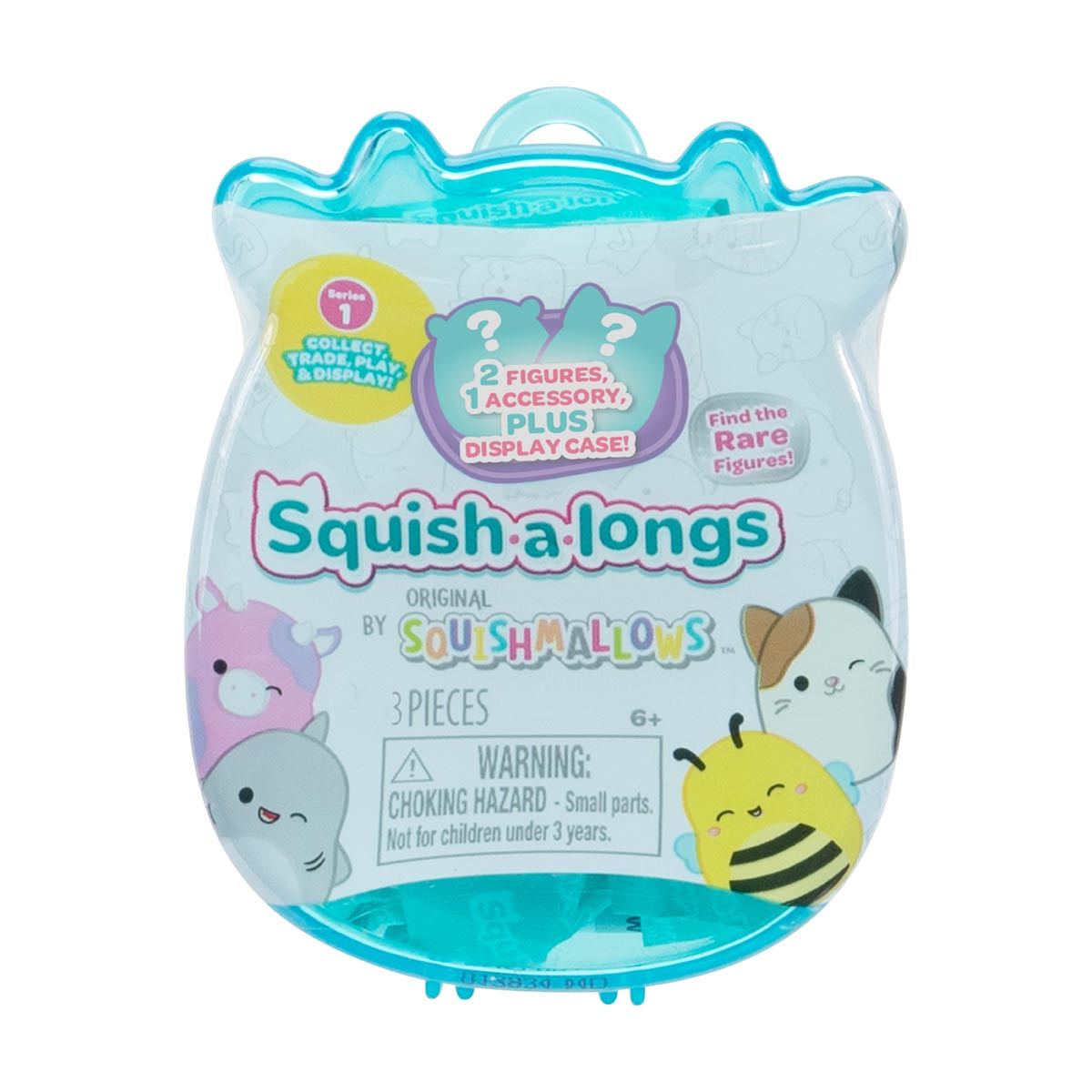 Squishmallows, Pack 2 Bonecos Surpresa Squish-a-Longs