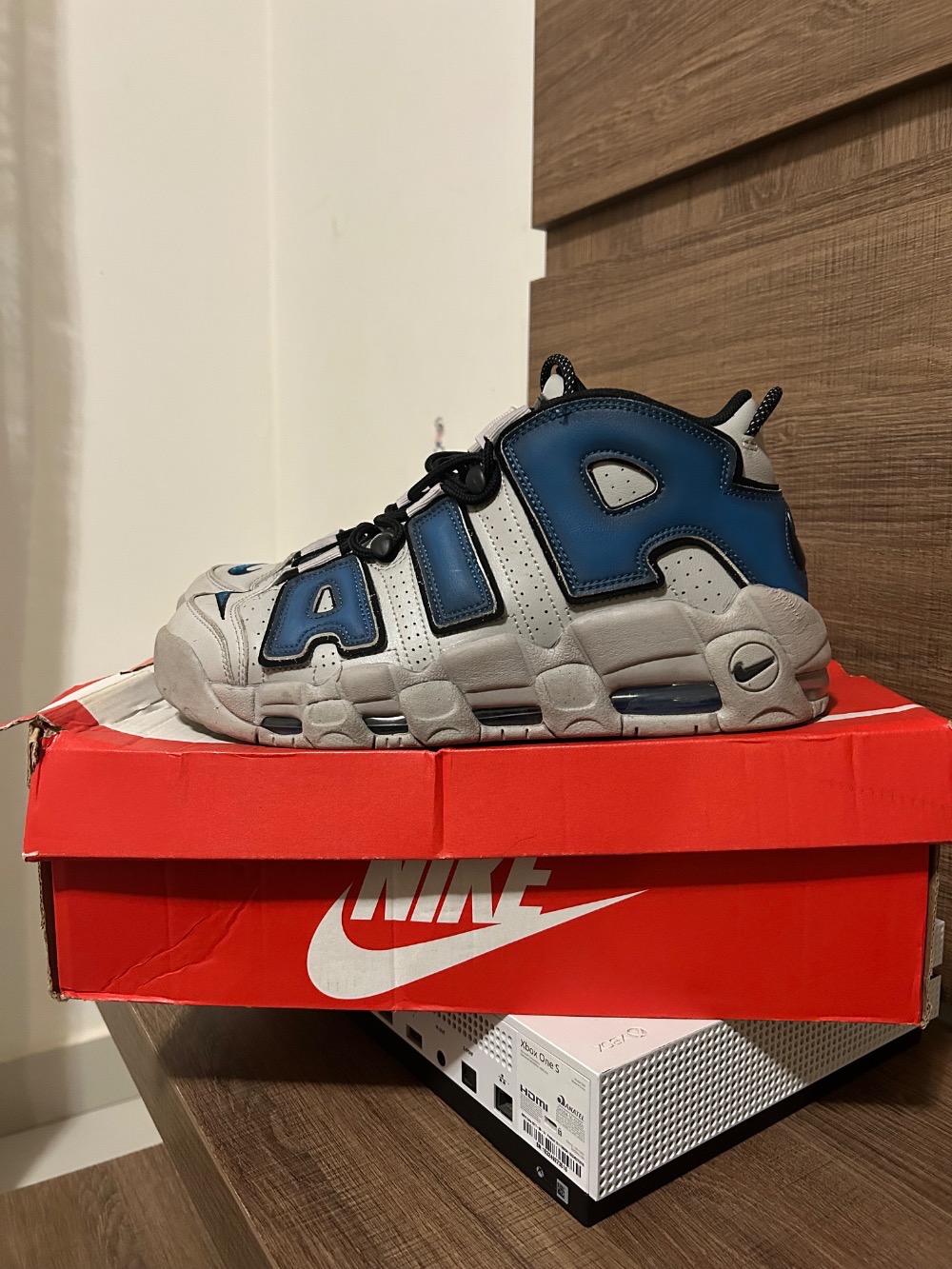 Nike Air More Uptempo Industrial Blue — 41, Usado