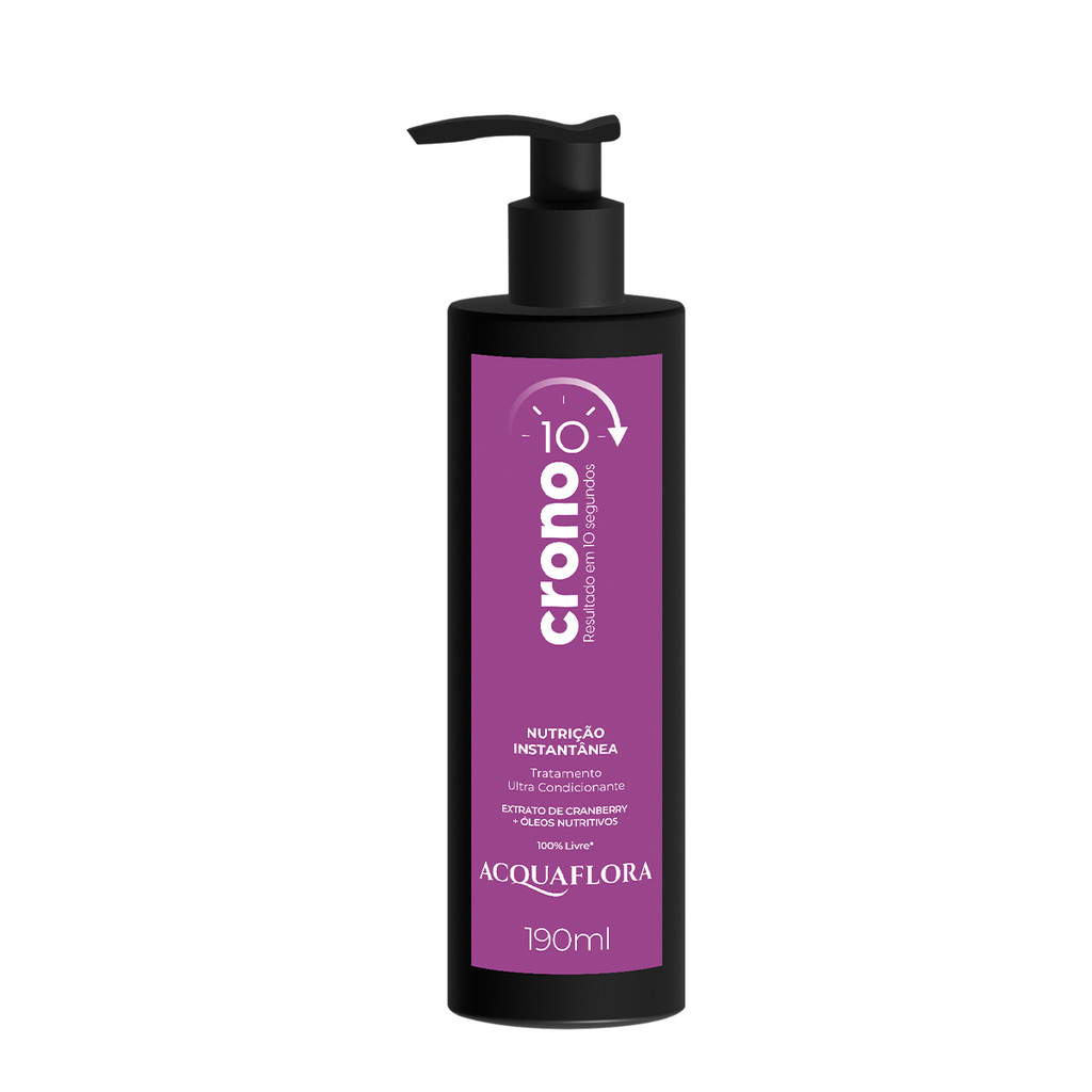 Acquaflora Crono 10 Nutrição Instantânea - Tratamento Capilar 190ml