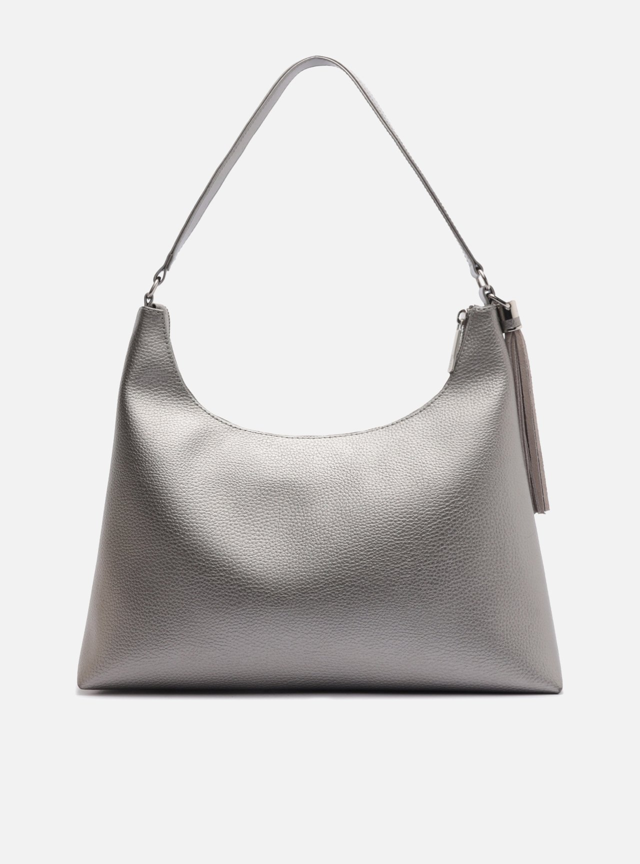 Foto 3 de Bolsa Hobo Metalizada Grande