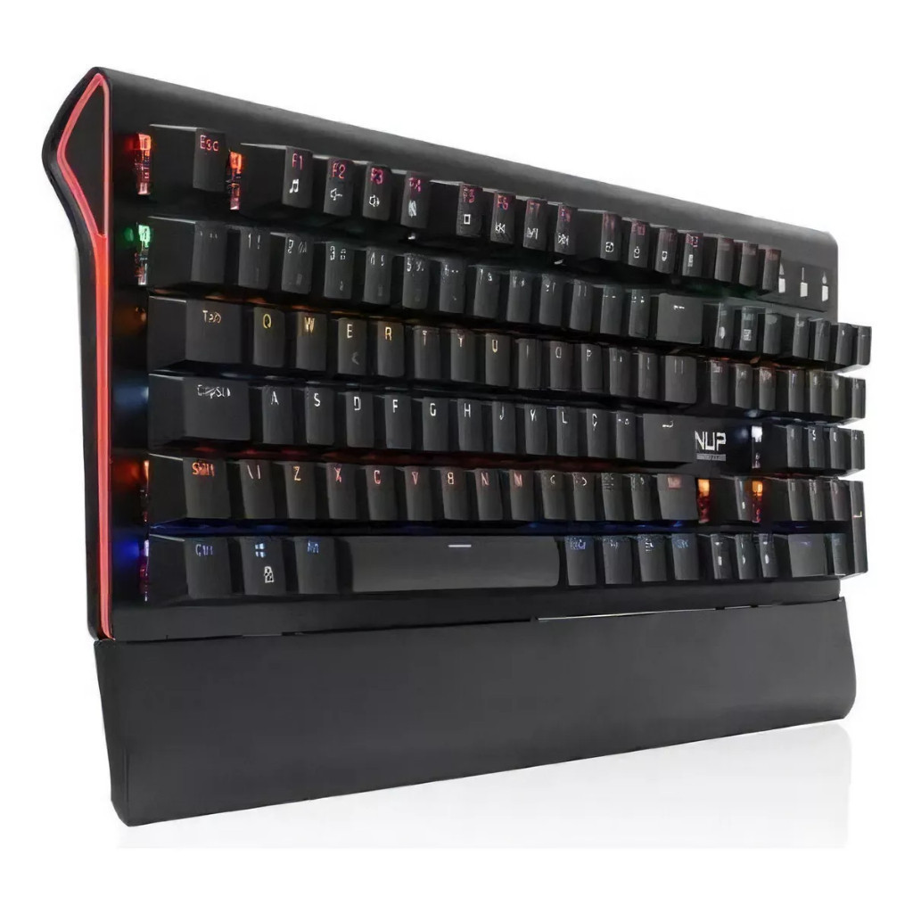 Teclado Mecânico Gamer Led Abnt2 Usb para PC Computad - Knup