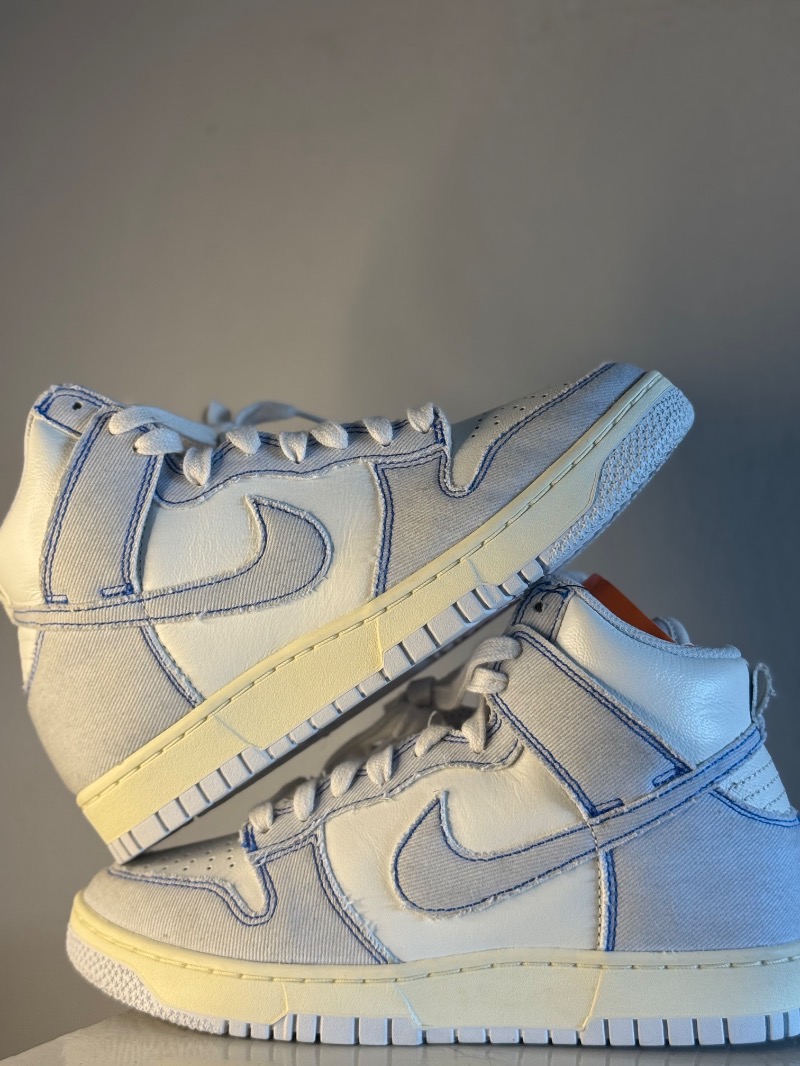 Foto 3 de Nike Dunk High Sail Gum — 34, Novo