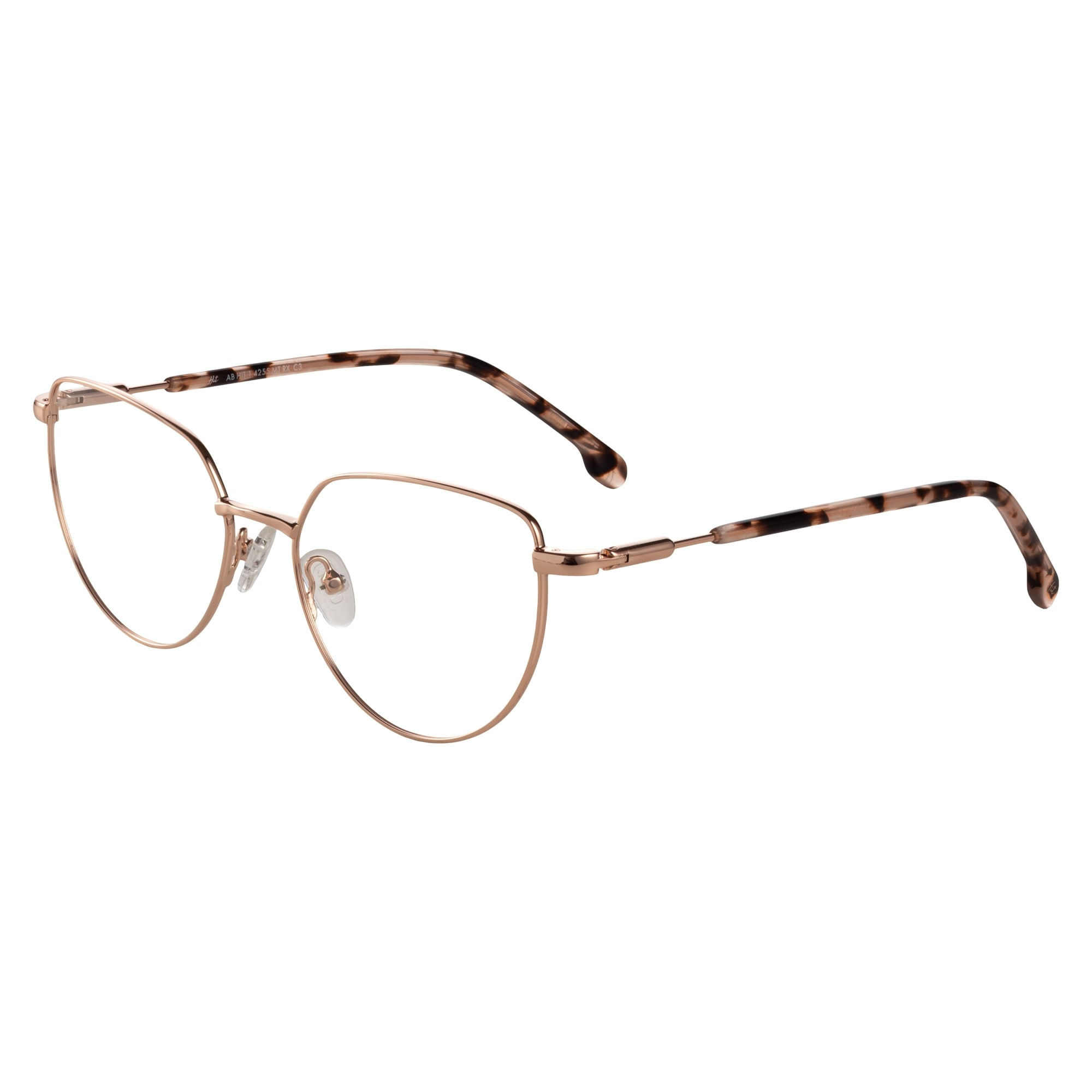 Armação para Óculos de Grau Feminino Hit 1 4255 Rose Gold