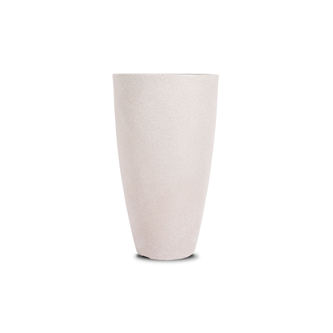 Vaso Vietnamita 70 Branco Marmore Vasap