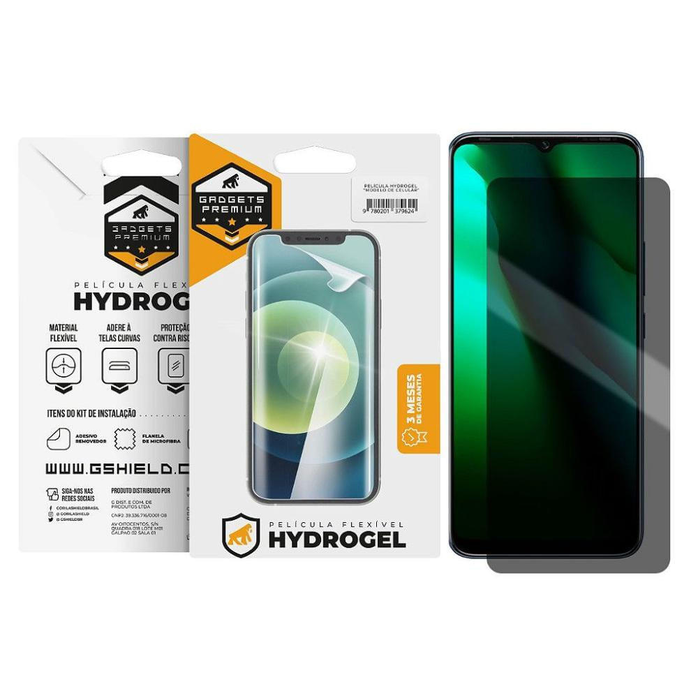 Película para Infinix Hot 20i-Privacidade Hydrogel - Gshield