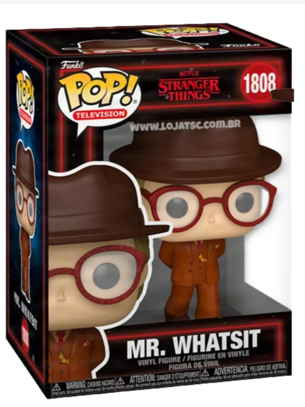 Funko Pop! Stranger Things Mr. Whatsit #1808 — POP, Novo