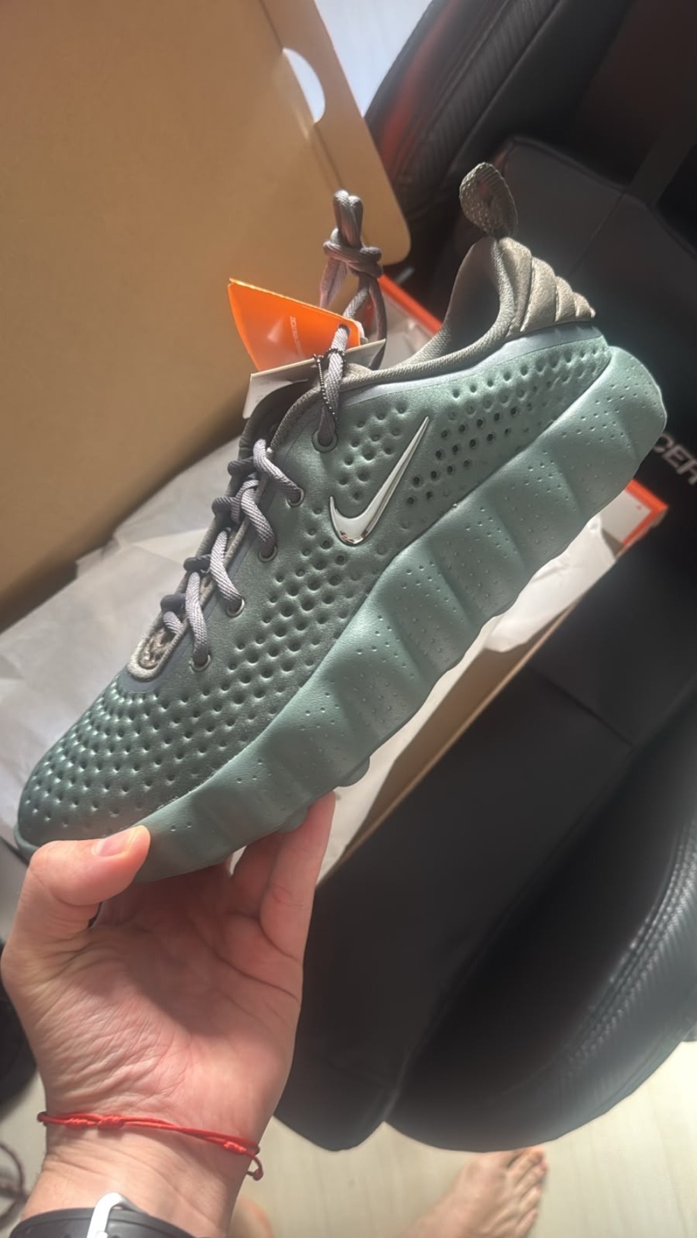 Nike Mind 002 Camo Green Phantom Newsprint — 43, Novo