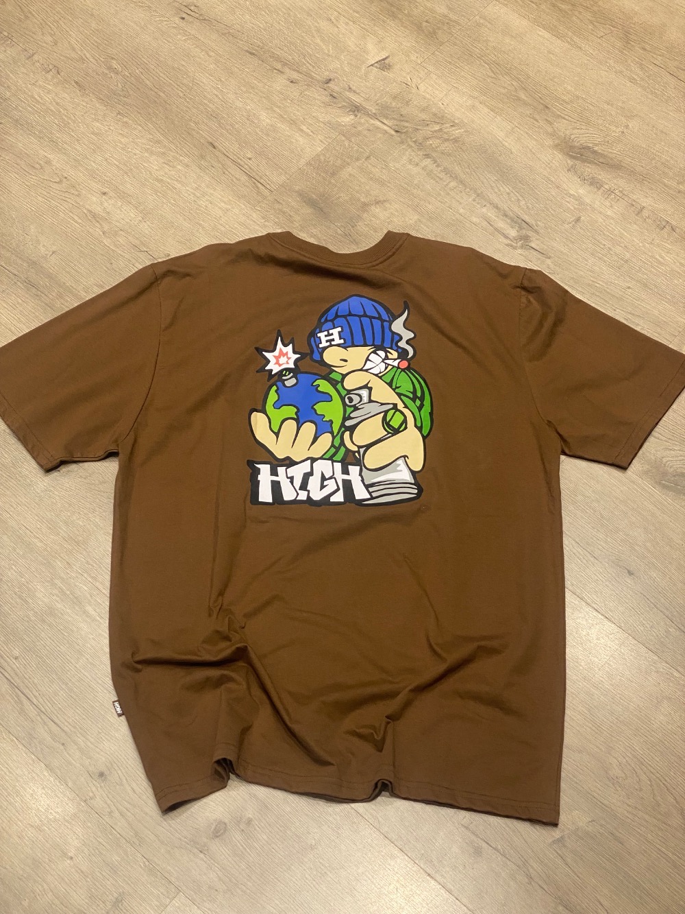 Camiseta High Company Rebel Brown — M / XG, Novo