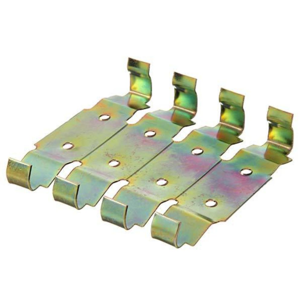 Suporte de metal bicromatizado para 4 disjuntores Kit-Flex