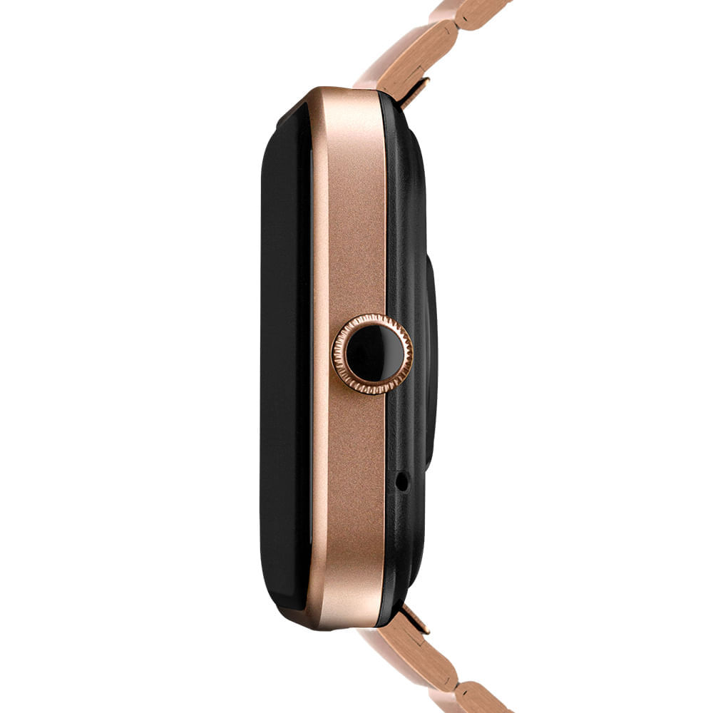Foto 2 de Smartwatch Technos Connect MAX Rose e Verde - TMAXAJ/C7T