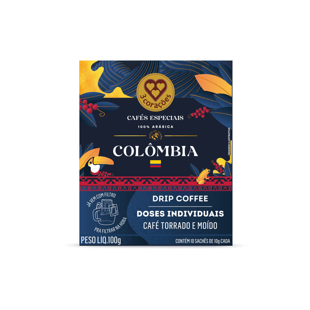 Drip Coffee Rituais Regiões do Mundo - Colômbia