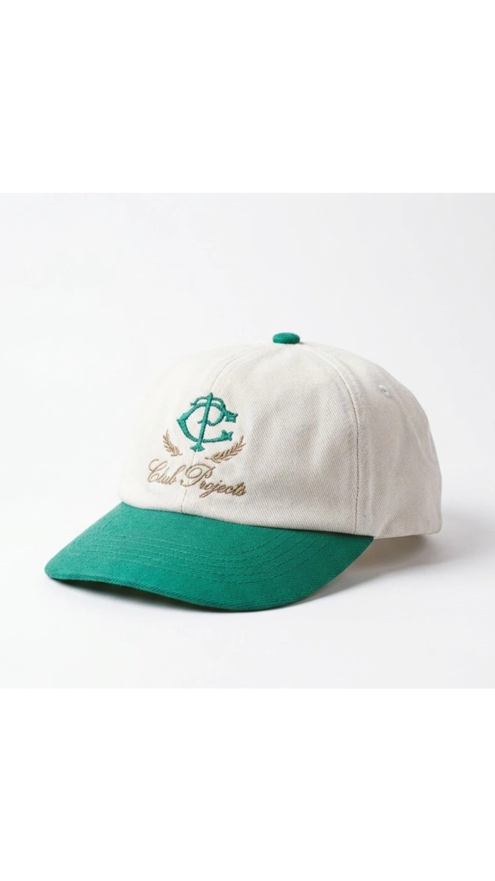 Boné Ctrl Projects Club Projects Off White Green — Único, Novo