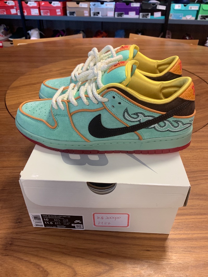 Foto 2 de Nike SB Dunk Low QS BHM Rodeo — 42, Novo