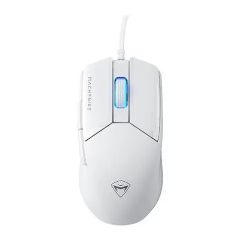 Mouse Gamer Machenike M7 Pro, 12800 DPI, Branco