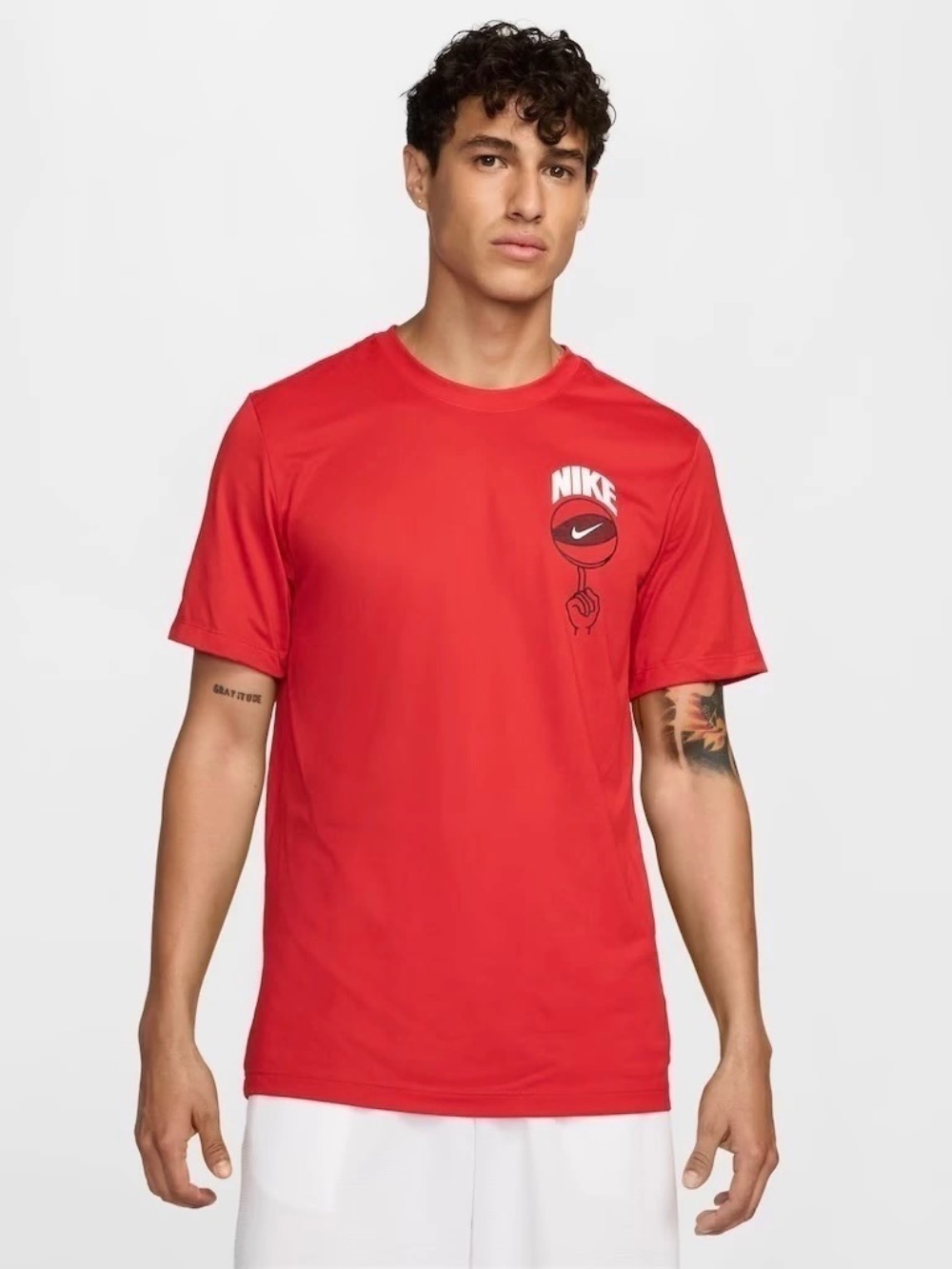 Camiseta Nike Dri Fit Icon Basket Red — M, Novo